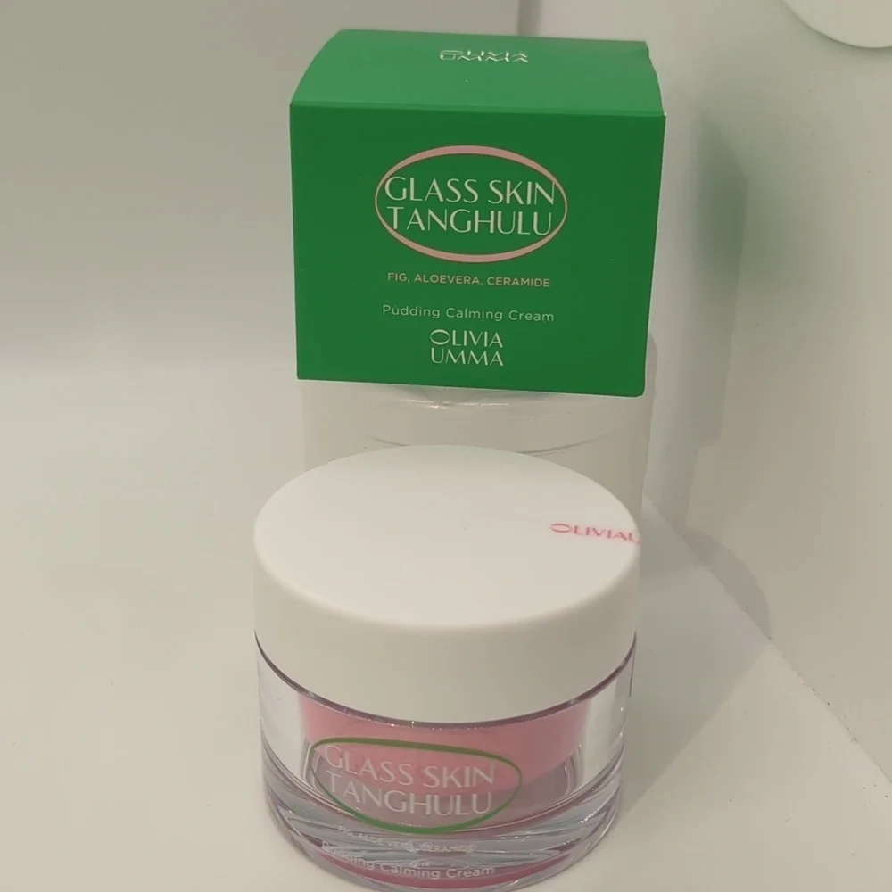 NIB Sealed Olivia Umma Glass Skin Tanghulu Pudding Calming Cream 1.76 FL OZ